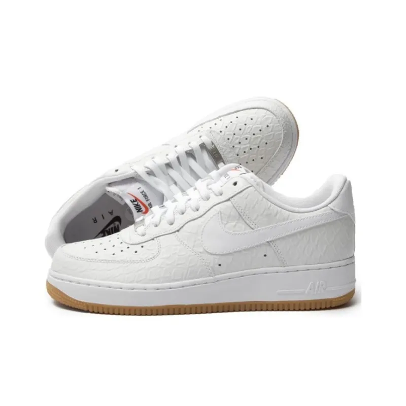 Nike Air Force 1 Low Croc Gum White-2