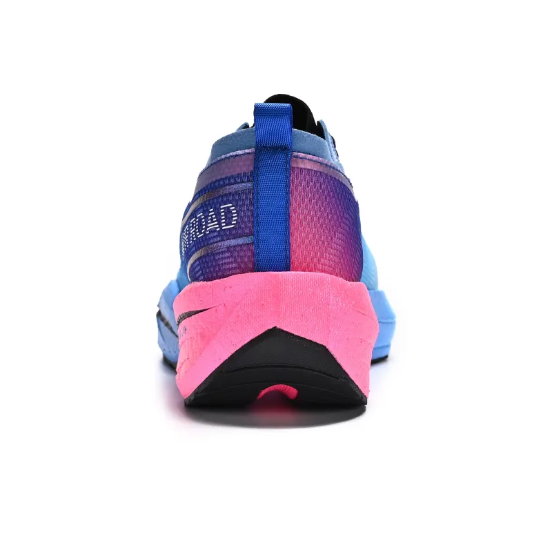 HERR TIGER Cushioning Rebound Lightweight Breathable Running Shoes Unisex Electric Glow Blue-4