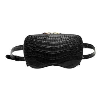 SENREVE Embossed Leather Fanny Pack Women's Black