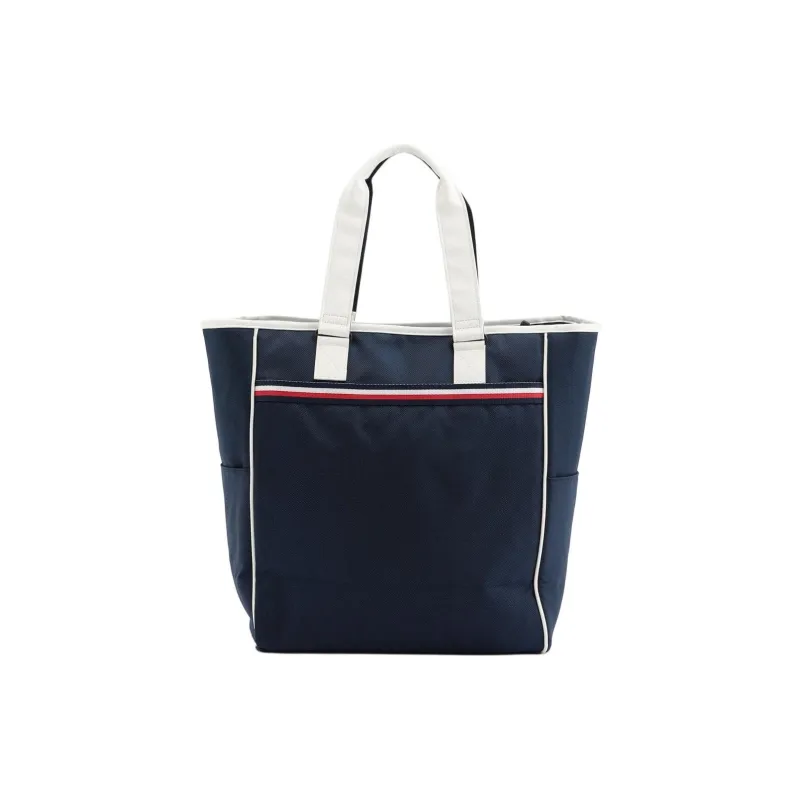 Tommy Hilfiger Polyester Polyurethane Synthetic Leather Handbag Unisex Marine Blue-2