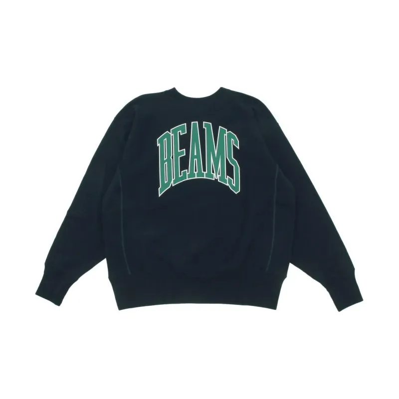 Starbucks/starbucks X Champion Beams X Starbucks Collaboration Sweatshirts Unisex Navy-1