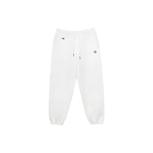 Nfl X JACK&JONES Knitted Sweatpants Men A06 Raw White