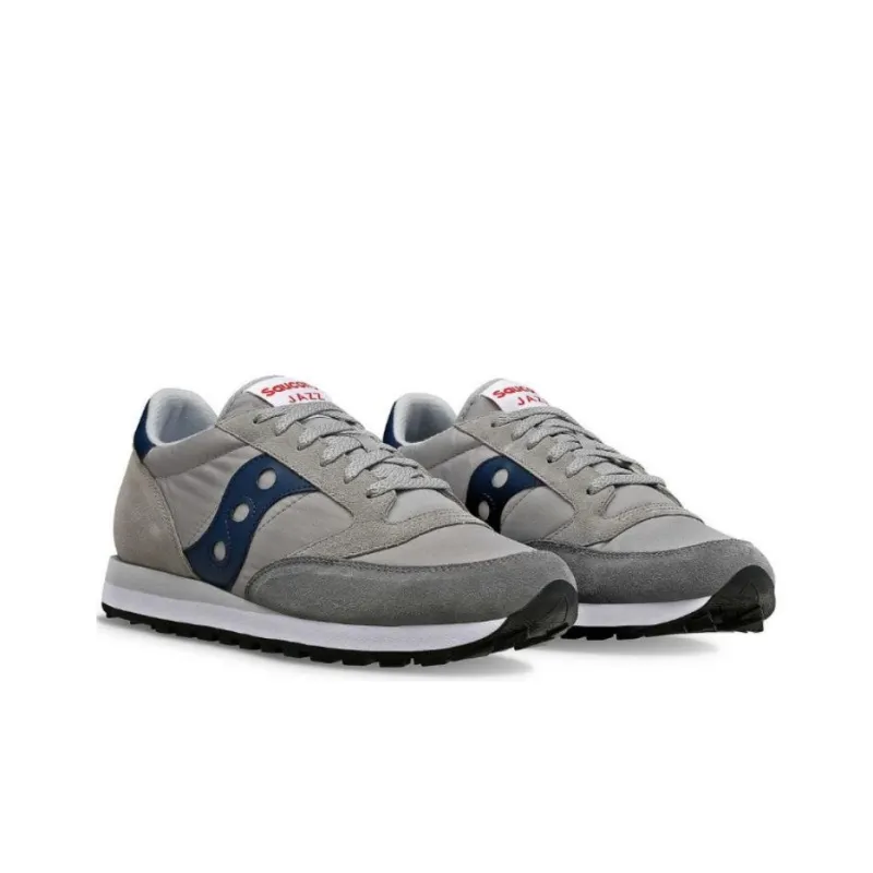 Saucony Jazz Original Grey Navy Red-2