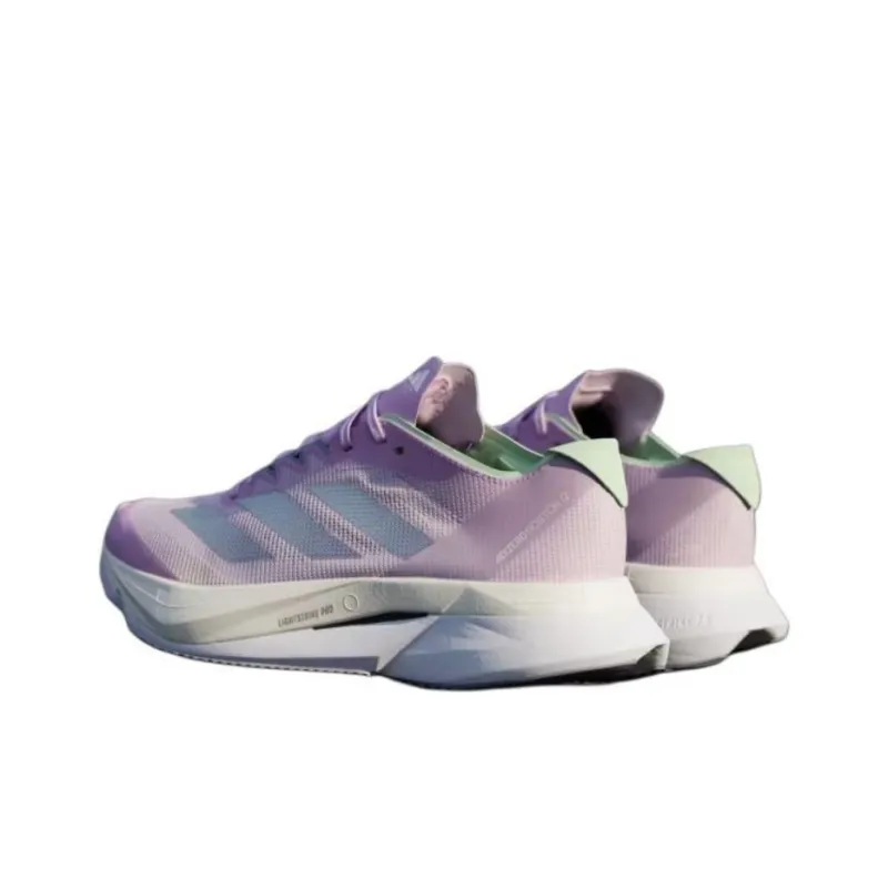 Adidas Adizero Boston 12 Bliss Lilac Zero Metalic Semi Green Spark Women's-2