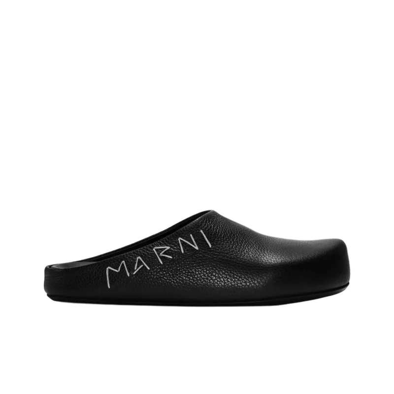 MARNI Wrap toe Slippers Men's Black-1