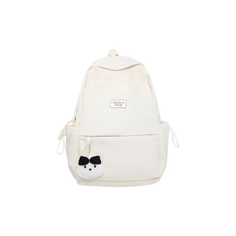 Huangmu Nylon Student Backpack Regular Unisex-4