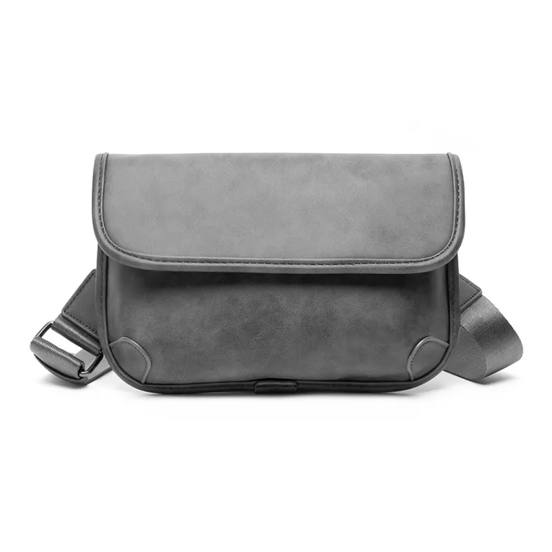 Fillove PU Crossbody Bag, Sling Bag Regular Men's Khaki & Coffee/Gray/Khaki/Dazzle Black-1