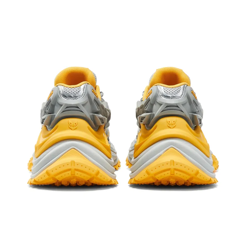OGR Wear-Resistant Height Increasing Low-Top Running Shoes Unisex Meteorite Yellow 1807 Limited Edition-4