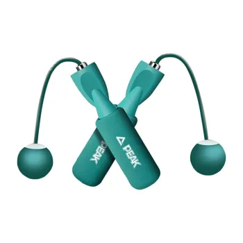PEAK Aerobic Fat Reduction Non Countable Jump Ropes Fitness Crowd Handle Material Foam, Silicone 3m