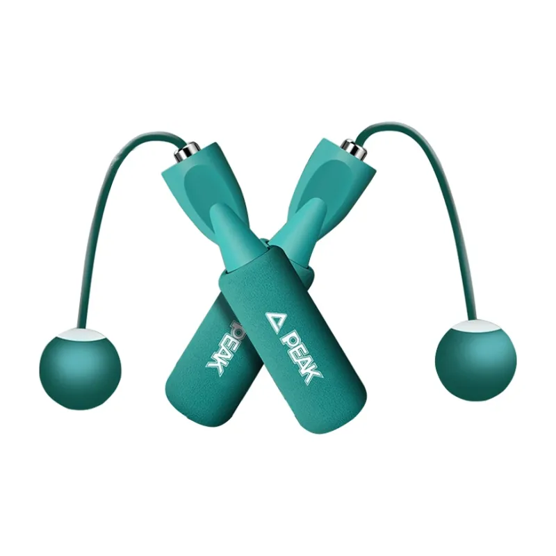 PEAK Aerobic Fat Reduction Non Countable Jump Ropes Fitness Crowd Handle Material Foam, Silicone 3m-8