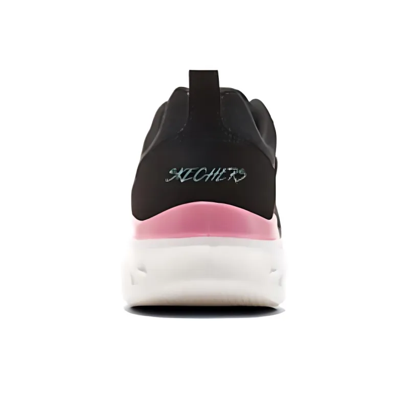 Skechers Glide step Sport Cushioned Slip Resistant Abrasion Resistant Low Top Casual Shoes Women's Black Multicolor-4