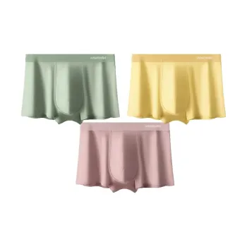 H-YXIANG Square-cut Underwear Men's 3 Pack