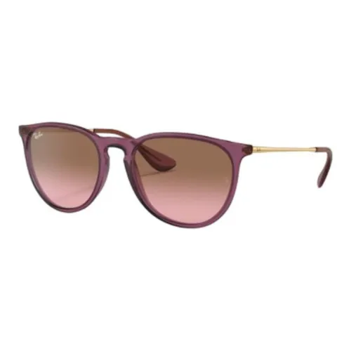 RayBan Oval Sunglasses Women's Purple