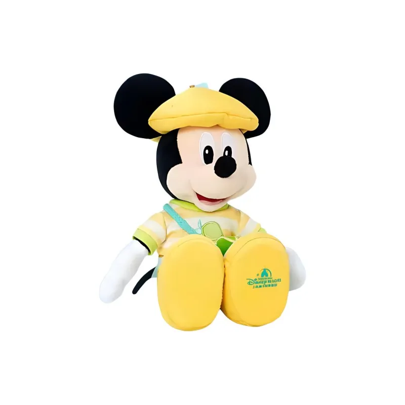Disney Mickey Mouse 2024 Summer Mickey Mouse And Friends Collection Dolls Plush Doll 18cm High-2