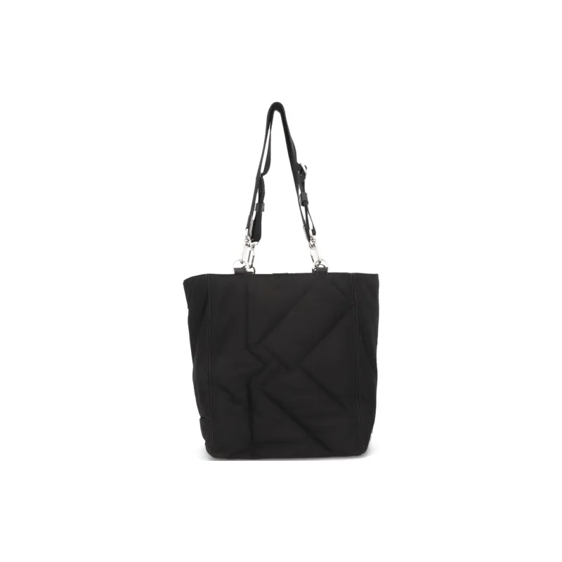 KENZO Nylon Handbag Shoulder Bag Unisex Black-0
