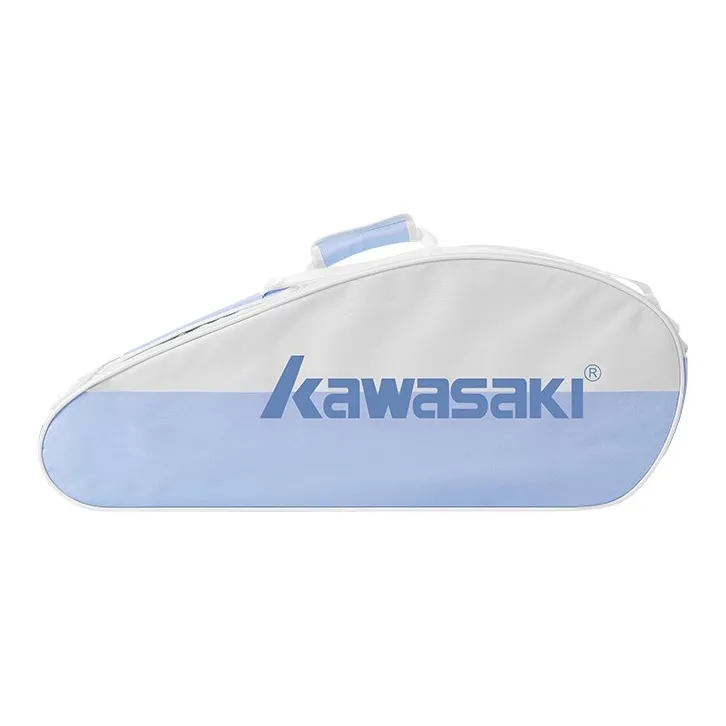 Kawasaki PU, Textile Mixture 6 Piece Set Badminton Racket Bag Shoulder Bag Regular Unisex Blueberry Ice/Ice Cream Grape-4