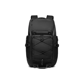 ROSEROOEN Oxford Backpack Regular Unisex Black/Camouflage
