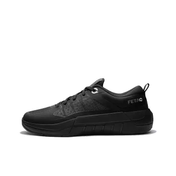 FETAQ Training Shoes Unisex Low Top Galaxy White, Mercury Gray, Obsidian Black