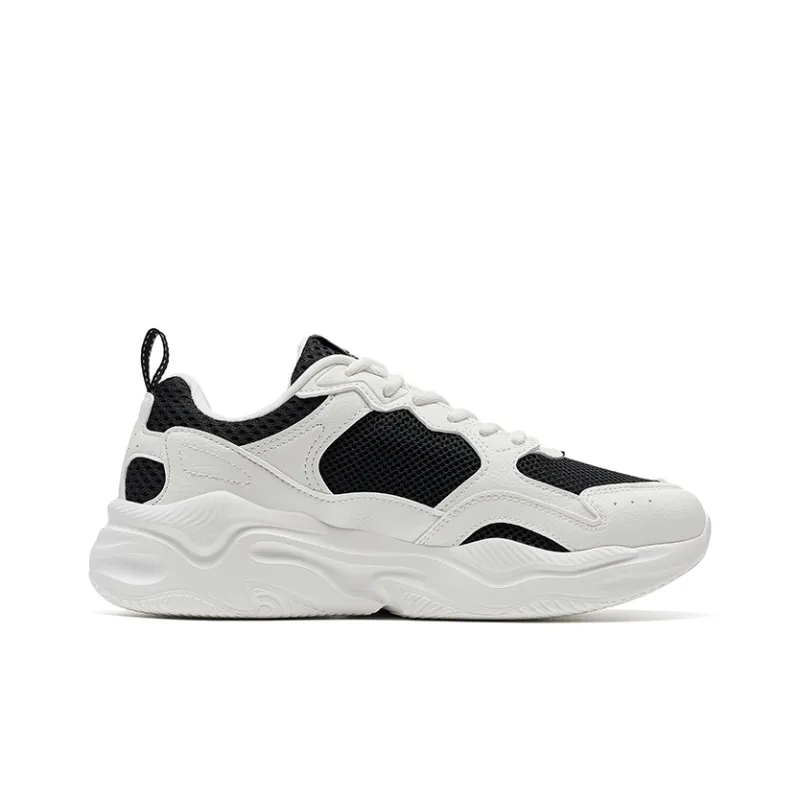 XTEP Lightweight Low Top Casual Shoes Men's Canvas White/Black-1
