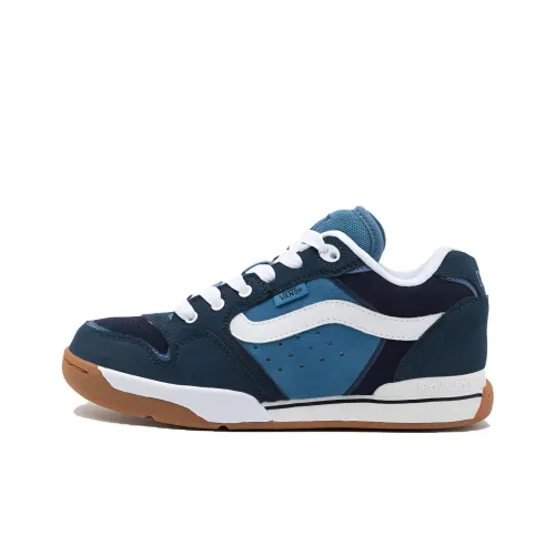 Vans Rowley Anti-Slip Wear-Resistant Low-Top Casual Shoes Unisex Blue