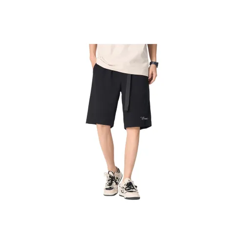 Fun Casual Shorts Unisex Black