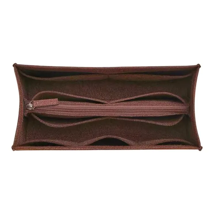 BagINBAG Felt Bag Accessory Bag Insert Women's Beige Coffee-7