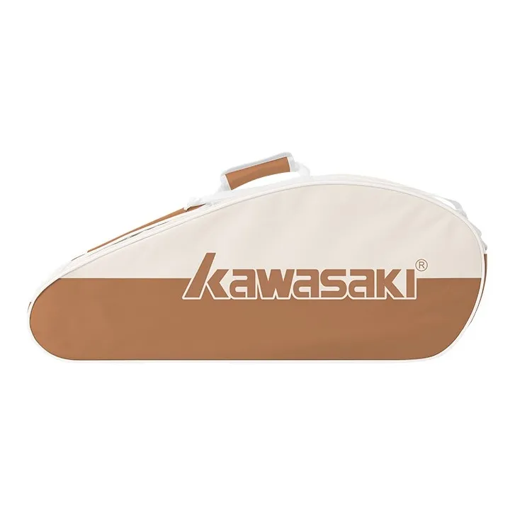 Kawasaki PU, Textile Mixture 6 Piece Set Badminton Racket Bag Shoulder Bag Regular Unisex Blueberry Ice/Ice Cream Grape-7
