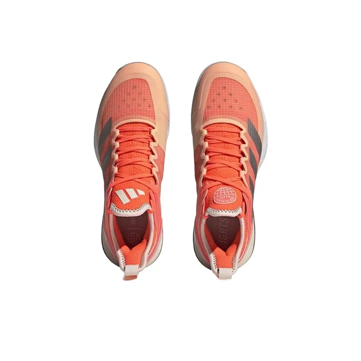 Adidas Adizero Ubersonic 4 Solar Orange Taupe Met. Ecru Tint Women's-4