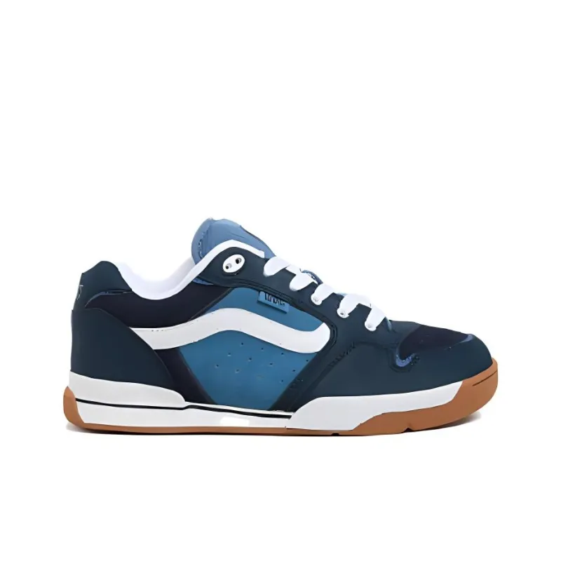 Vans Rowley Anti Slip Wear Resistant Low Top Casual Shoes Unisex Blue-1