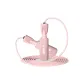Pink-[Smooth Rotation Axis]PVC Steel Wire Rope Style[Adjustable]