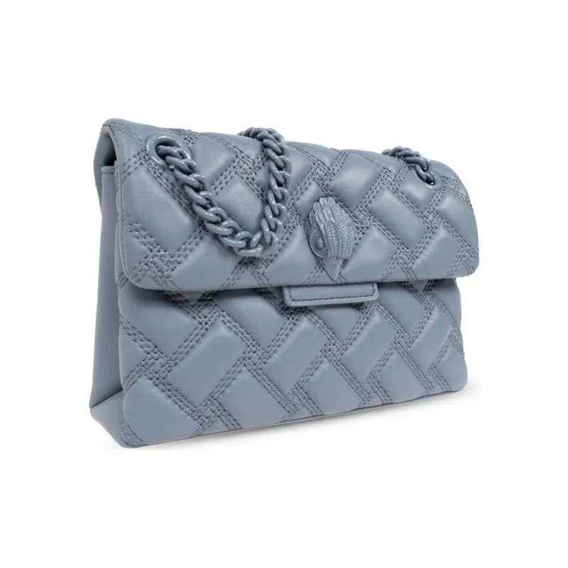 Kurt Geiger London Leather Crossbody Shoulder Bags Mini Women's Gray-1