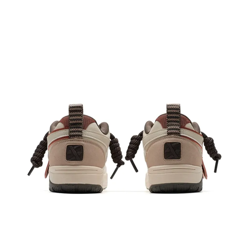 XTEP Sanrio Co-branded Low-Top Skateboard Shoes Men's Hazelnut/Red Clay Orange-2