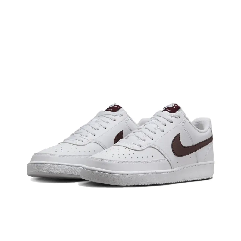 Nike Court Vision Low Next Nature 'White Burgundy Crush'-1