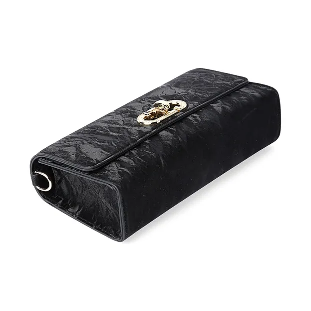 TUCANO PU Leather Crossbody Bag, Shoulder Bag Regular Women's Classic Black-4