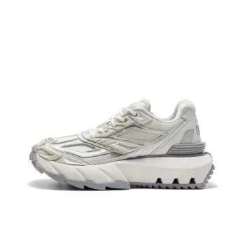OGR Armored Collection Low Top Chunky Sneakers Unisex Milk White Gray