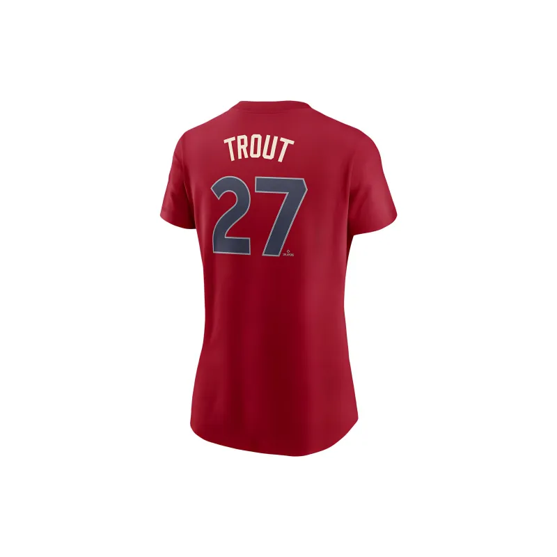 Mlb X Nike T-Shirts Women's Red-1