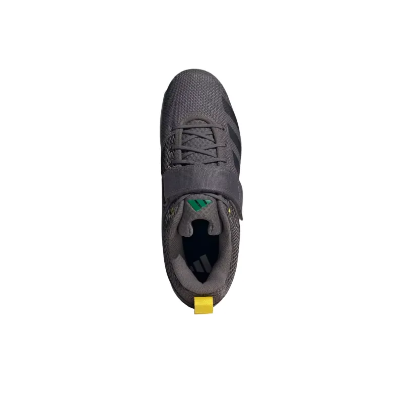 Adidas Powerlift 5 Charcoal Core Black Cloud White-3