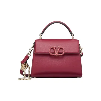 Valentino Mini VSling Leather Tote Bag