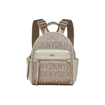 DKNY Polyester Backpack Mini Women's Light Brown