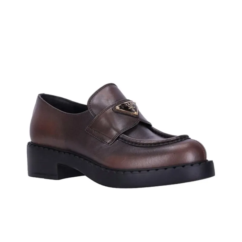 PRADA Loafers Women's Brown-2