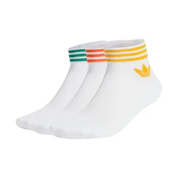 Adidas Originals ISLAND CLUB Ankle Socks Unisex 3 Pack White