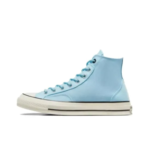 Converse Chuck 70 Canvas Shoes Unisex High-Top Blue/White Black