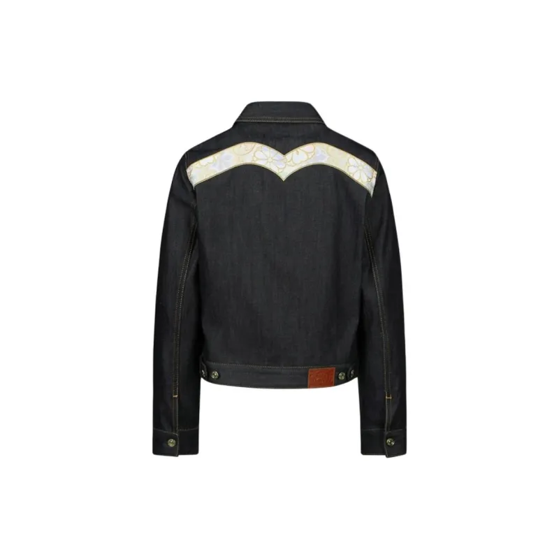 EVISU SS24 Denim Jacket Unisex Denim Blue-1