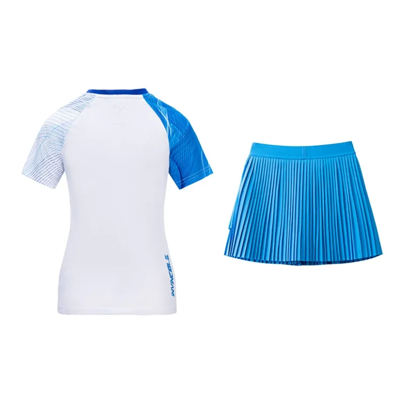 Mizuno Skirt Set Women's Blue White-1
