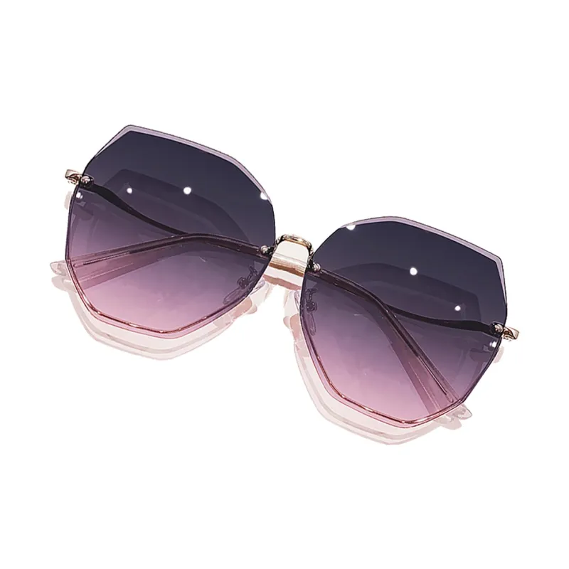 Cranta Komeia Irregular Shape Sunglasses Women's-0