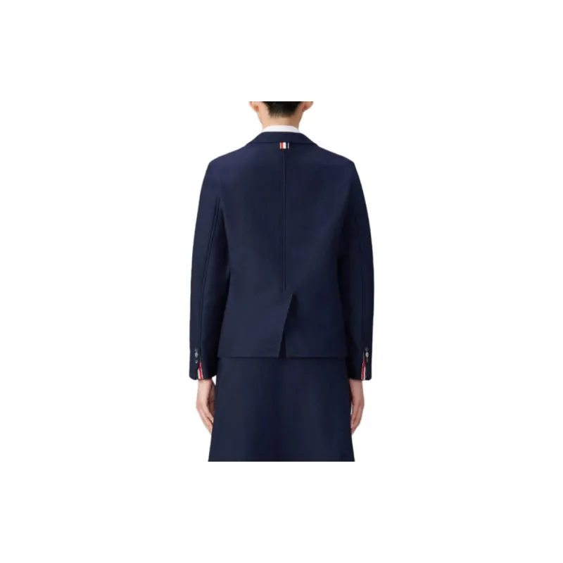 THOM BROWNE RWB Tab Single Breasted Blazer-1