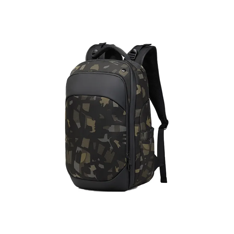 ROSEROOEN Oxford Backpack Men's Black/Gray/Camouflage-8