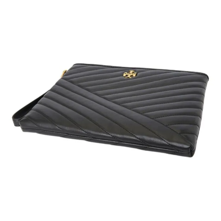 TORY BURCH Sheepskin Clutch Regular Women's Black-6