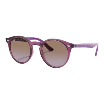 RayBan Injection-Molded Round Sunglasses Kids' Purple