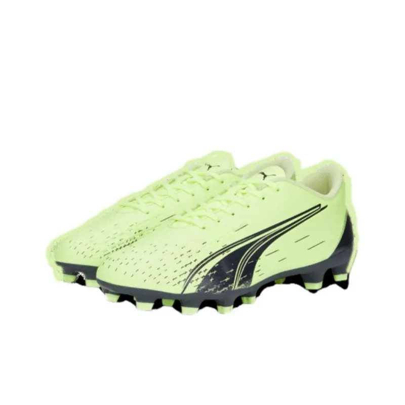 PUMA Ultra Play AG Rubber Short Studs Durable Breathable Soccer Shoes Men's Green-2